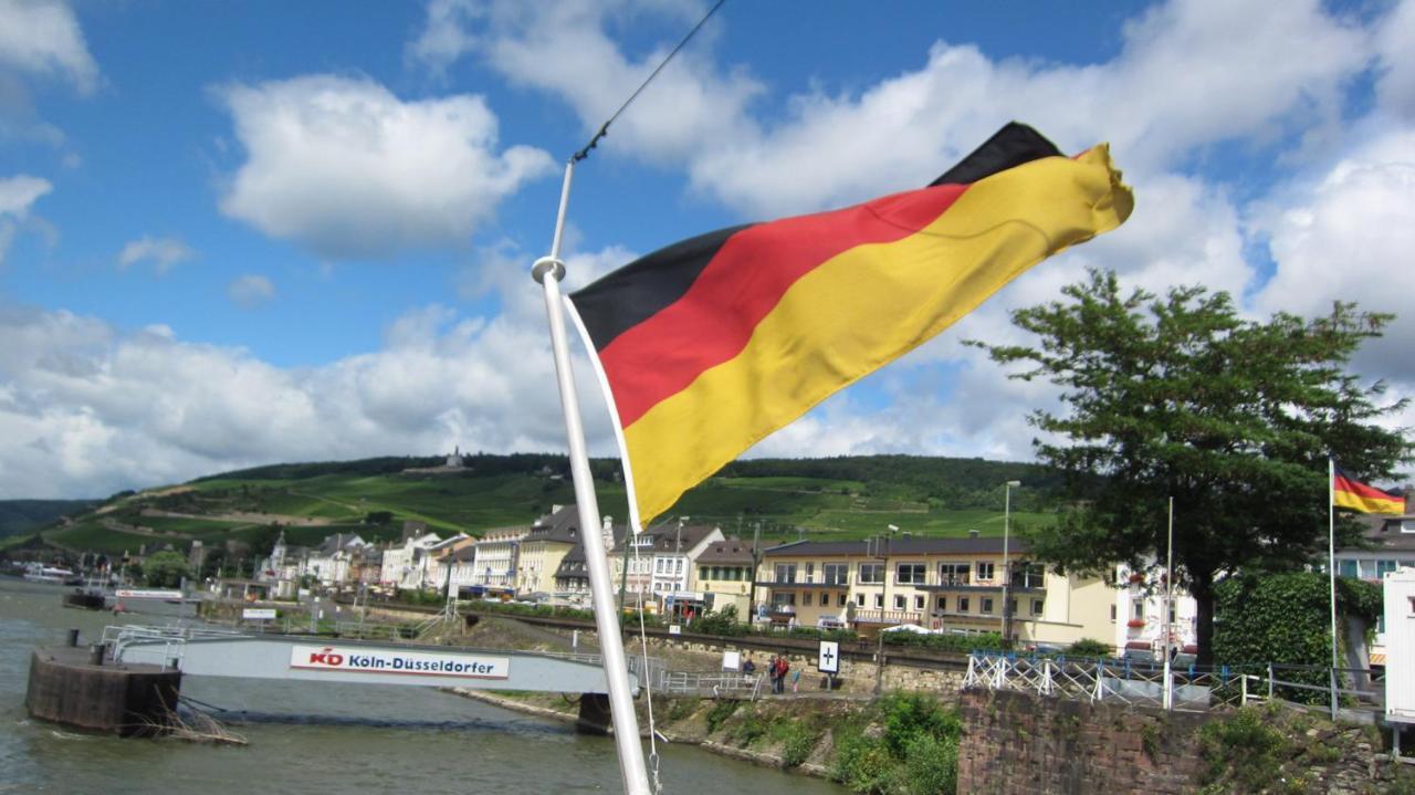 Hotel Krone Ruedesheim Rüdesheim am Rhein Dış mekan fotoğraf