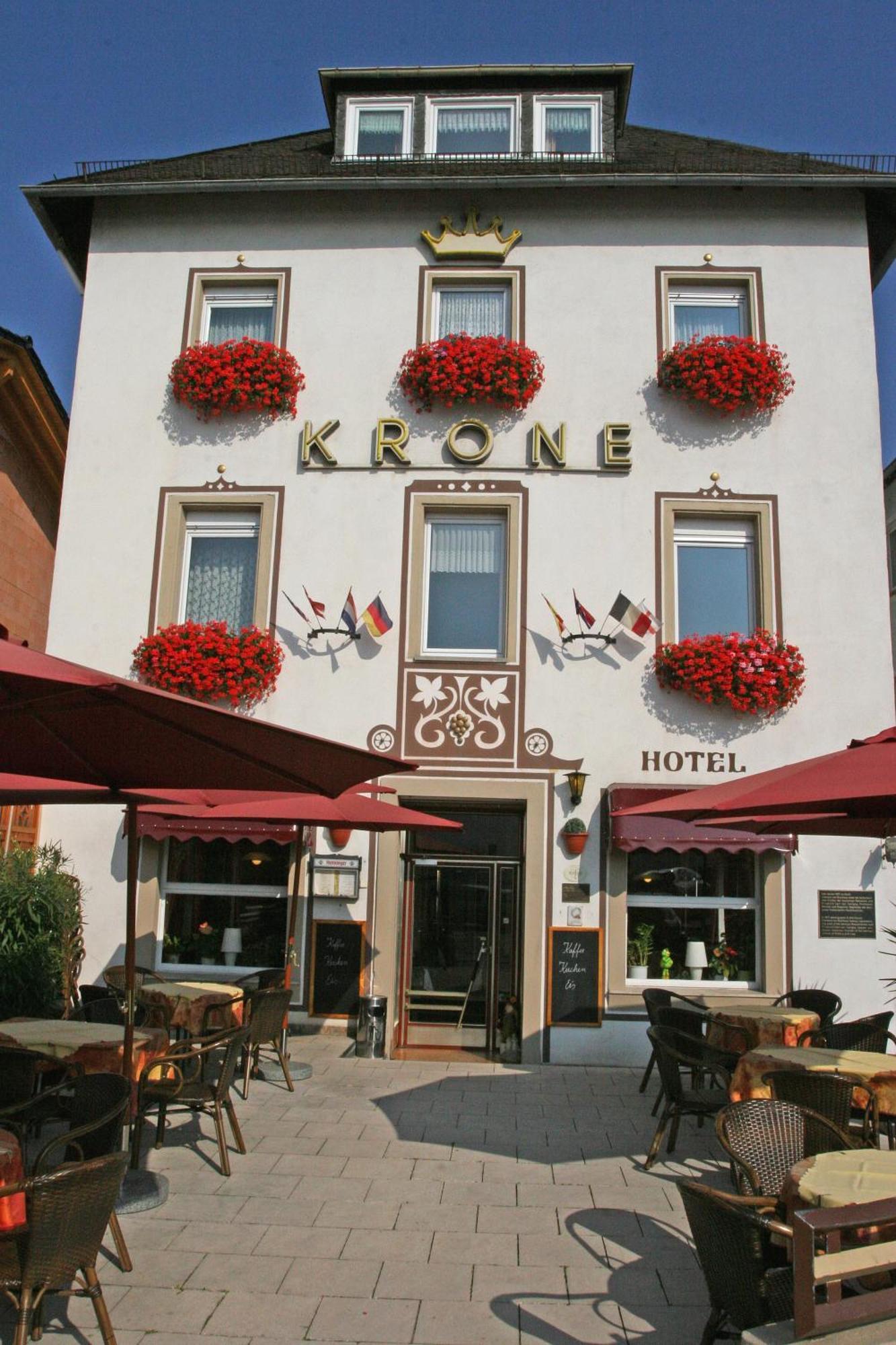 Hotel Krone Ruedesheim Rüdesheim am Rhein Dış mekan fotoğraf