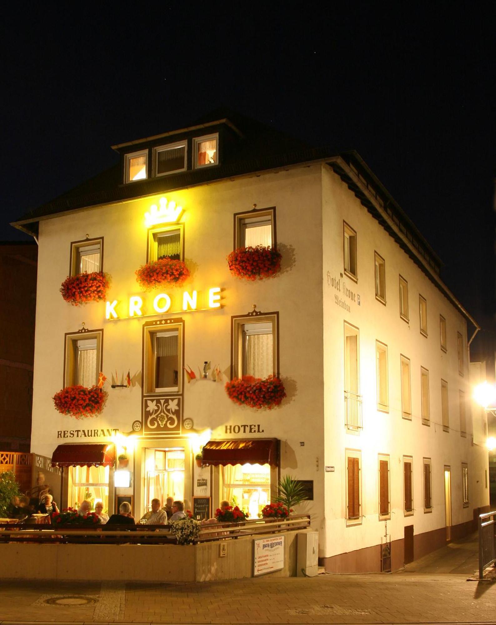 Hotel Krone Ruedesheim Rüdesheim am Rhein Dış mekan fotoğraf